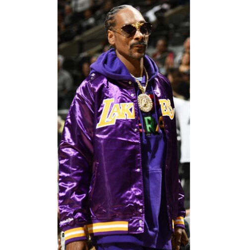 LA Lakers Snoop Dogg Purple Jacket - Image 6