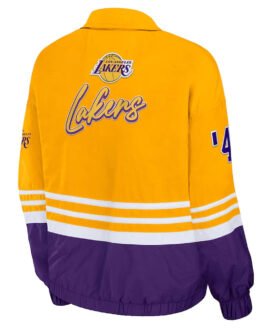 Los Angeles Lakers Throwback Windbreaker Jacket