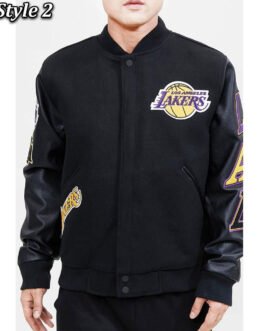 Los Angeles Standard Lakers Varsity Letterman Jacket