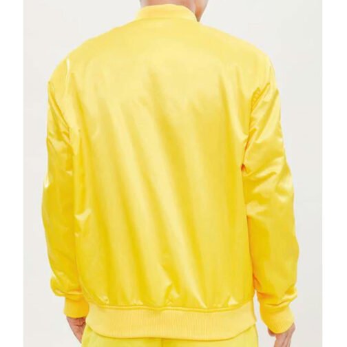 Wordmark Los Angeles Lakers Satin Jacket - Image 5