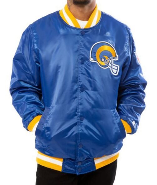 Los Angeles Rams Starter Satin Jacket - Image 4