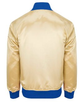 LA Rams Lightweight Gold Satin Jacket