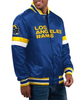 Home Game LA Rams Royal Jacket