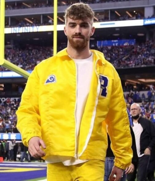 Andrew Taggart The Chainsmokers LA Rams Yellow Jacket