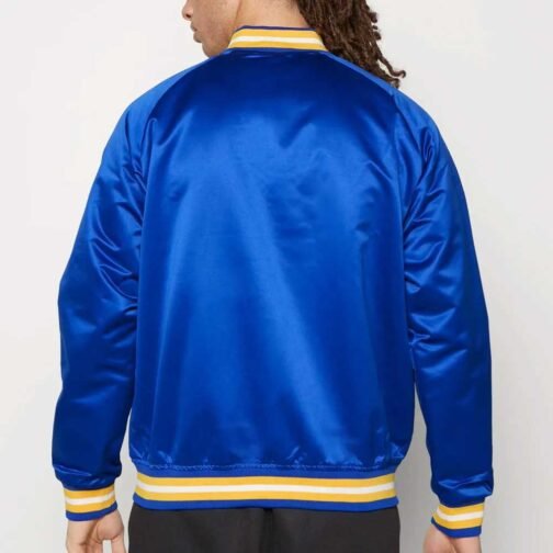 LA Rams Lightweight Royal Satin Jacket - Image 2