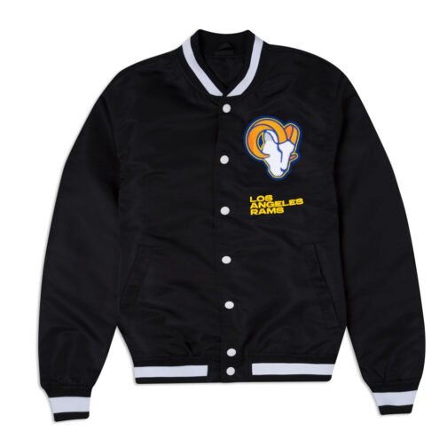 Los Angeles Rams Logo Select Black Jacket