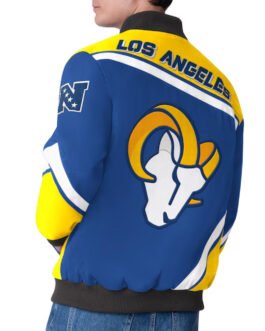 Los Angeles Rams Maximum Racing Royal Jacket