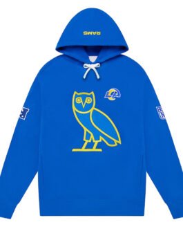 LA Rams OVO Royal Hoodie