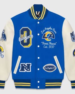 OVO Los Angeles Rams Varsity Jacket