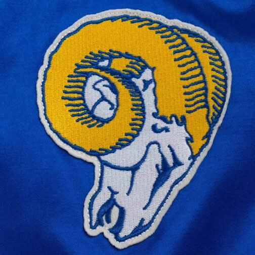 LA Rams Royal Satin Windbreaker - Image 3