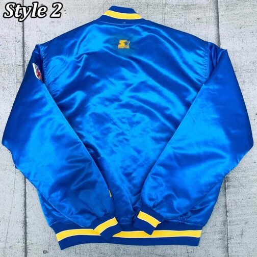 LA Rams Starter 90’s Royal Blue Jacket - Image 5