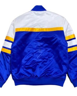 LA Rams Special Script Satin Jacket