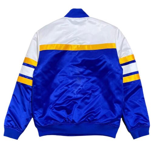 LA Rams Special Script Satin Jacket - Image 2