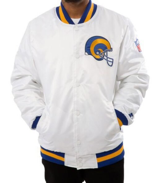 Los Angeles Rams Starter Satin Jacket - Image 2