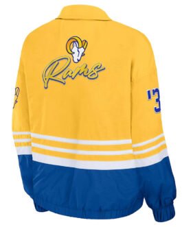 Los Angeles Rams Throwback Windbreaker Jacket