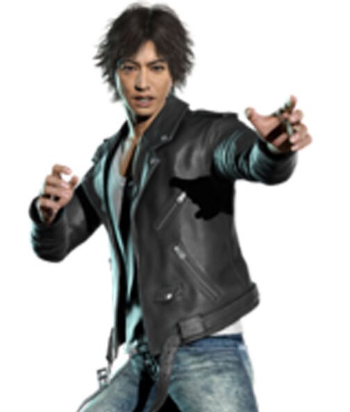 Takayuki Yagami Lost Judgment Black Leather Jacket - Image 7