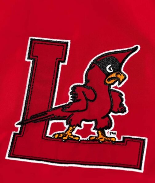 Louisville Cardinals Script Red Bomber Jacket - Image 3