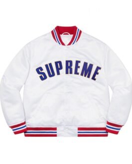 Supreme Love All Trust Few 2022 Varsity Satin Jacket