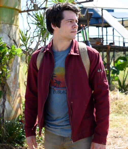 Dylan O’Brien Love and Monsters Red Jacket - Image 7
