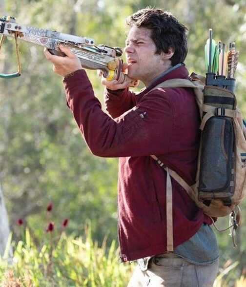 Dylan O’Brien Love and Monsters Red Jacket - Image 16