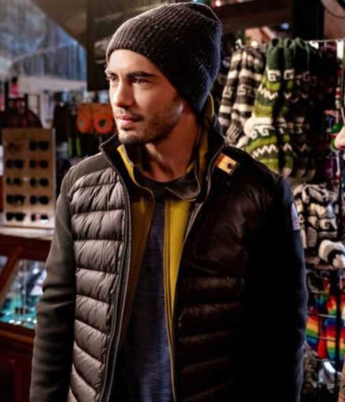 Darren Barnet Love Hard Puffer Jacket - Image 2