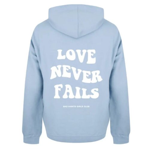 Love Never Fails Pullover Hoodie - Image 8