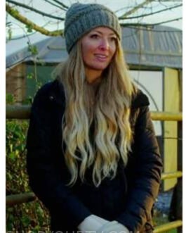 Love Without Borders Danna Richards Mid Down Black Jacket