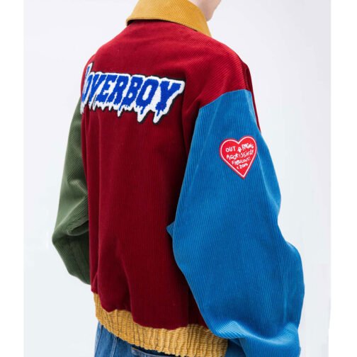 Lover Boy Corduroy Colour Block Jacket - Image 10