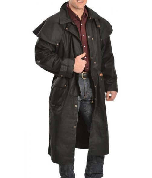 Cowboy Low Ride Black Duster - Image 3