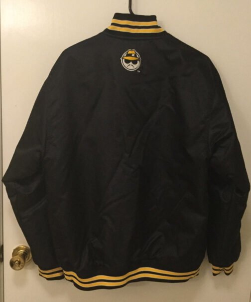 Lowrider Golo Satin Bomber Black Jacket - Image 5