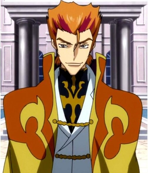Luciano Bradley Code Geass Cotton Orange Cape - Image 2