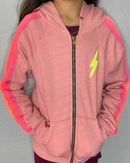 Frankie Mcnellis 13 The Musical Fleece Pink Hoodie