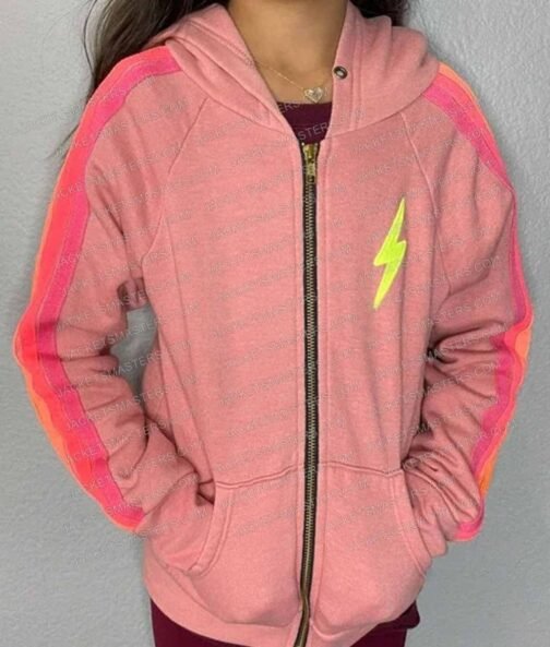 Frankie Mcnellis 13 The Musical Fleece Pink Hoodie