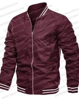 Matthias Schweighofer Army of Thieves Cotton Maroon Jacket