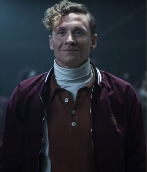 Matthias Schweighofer Army of Thieves Cotton Maroon Jacket - Image 2