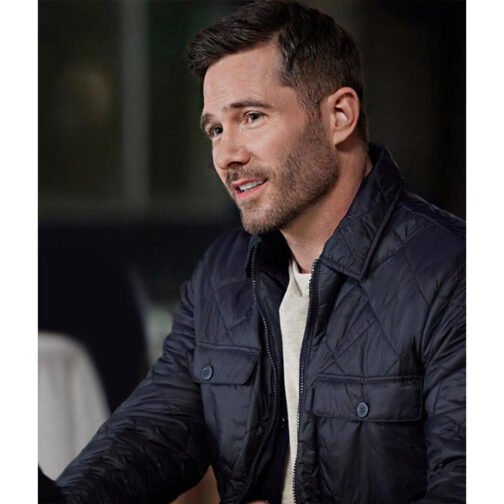 Notes of Autumn Luke Macfarlane Quilted Jacket - Image 4