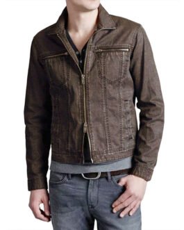 The Vampire Diaries S06 Chris Brochu Denim Jacket