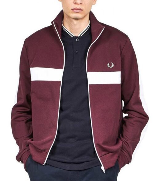 Omar Sy Lupin Maroon Jacket - Image 3