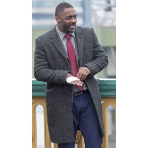 Idris Elba Luther Wool Coat - Image 12