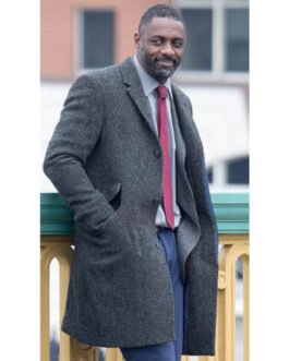 Idris Elba Luther Wool Coat