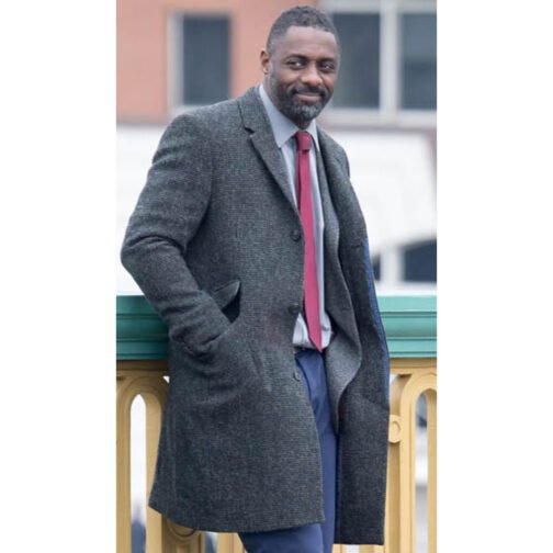 Idris Elba Luther Wool Coat - Image 2