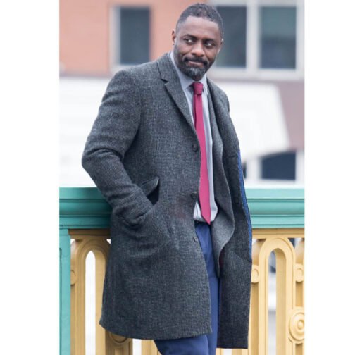 Idris Elba Luther Wool Coat - Image 14