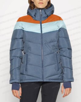 Violet Mcgraw M3GAN Blue Puffer Hooded Jacket