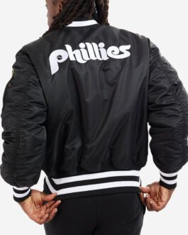 Philadelphia Phillies MA-1 Bomber Jacket