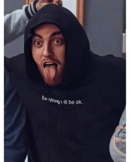 Everything will be ok Mac Miller Pullover Black Hoodie