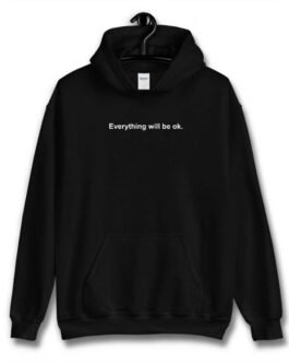 Everything will be ok Mac Miller Pullover Black Hoodie