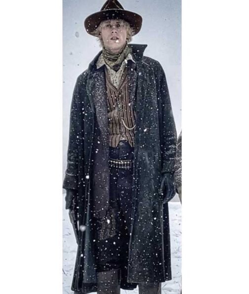 The Last Son Machine Gun Kelly Black Suede Coat - Image 4