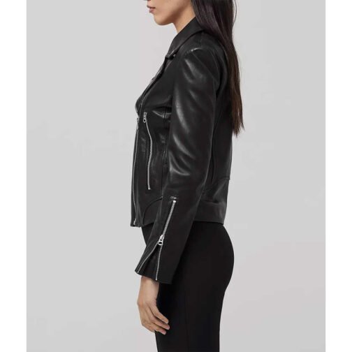 Mack Motorcycle Leather Jacket - Image 5