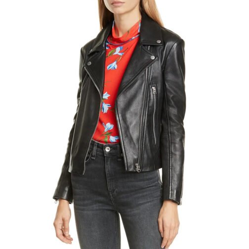Mack Motorcycle Leather Jacket - Image 4