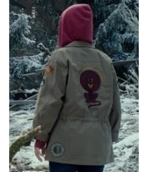 Isabella Sermon Jurassic World Dominion Cotton Green Jacket - Image 11